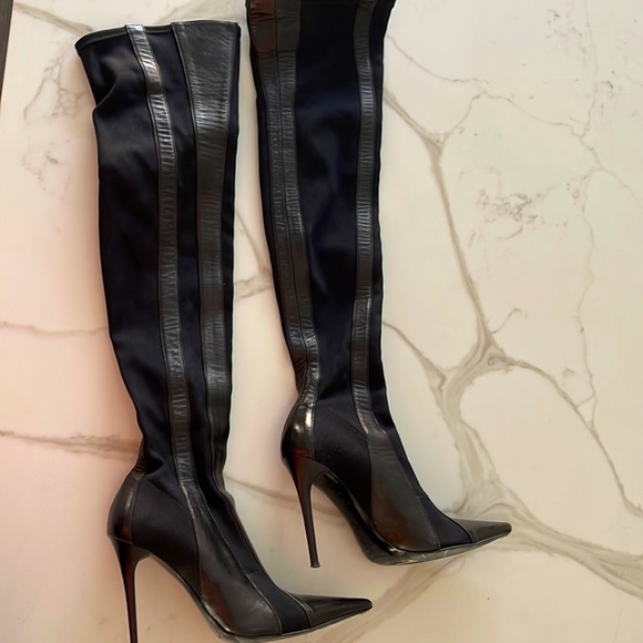 Gianmarco Lorenzi Shoes - Gianmarco Lorenzi over the knee boots. Size 6/36
